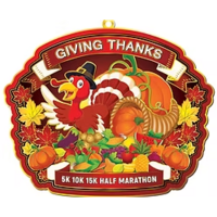 Giving Thanks 5k, 10k, 15k, Half Marathon