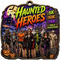 Haunted Heroes 5k, 10k, 15k, Half Marathon - Long Beach
