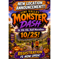 Monster Dash 5k 10k 15k Half Marathon