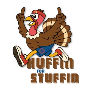 Huffin' for Stuffin' 2-Mile Fun Run Logo