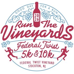 Run the Vineyards - Federal Twist 10K/5K Logo