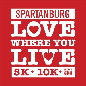 Love Where You Live 5/10K Logo