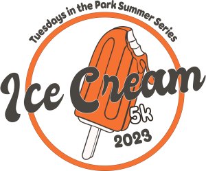 Tuesdays In The Park Ice Cream 5k & Kids Fun Run August 25 Logo