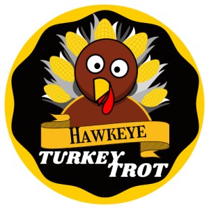 Hawkeye Turkey Trot Logo