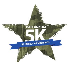 St. Leonard 5K and Fitness Walk in Honor of Veterans Logo