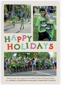 It Takes a Village 5K and 1K Fun Run Logo