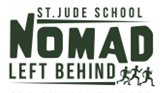 Nomad Left Behind 5k Run/Walk and 1 Mile Fun Run/Walk Logo