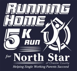 Running Home 5K Run / 1 Mile Walk Logo