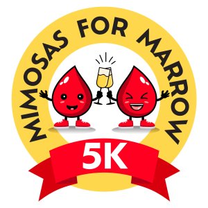 Mimosas for Marrow 5K Logo