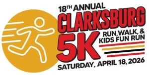 Clarksburg 5k Run, 5k Walk, and Kids Fun Run Logo