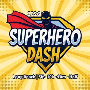 Super Hero Dash – 5K, 10K, 10M, and Half Marathon Logo
