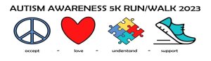 Autism Awareness 5k Run/Walk Logo