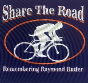 Share The Road, Remembering Raymond Butler 5K Logo