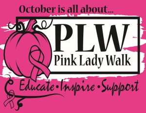 Pink Lady Walk 5K Race Logo