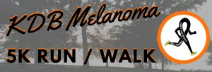 KDB Melanoma 5k Run/Walk Logo