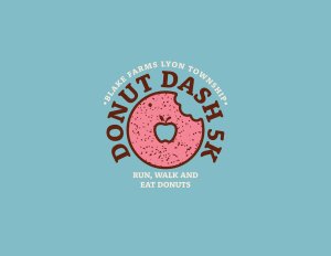 Blake's Lyon Township Donut Dash 5k & Fun Run Logo