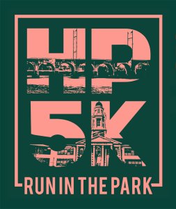 Run in the Park--Highland Park 5K Logo