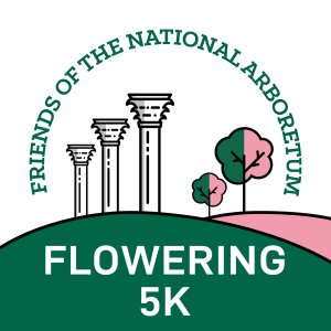 Friends of the National Arboretum Flowering 5K Logo