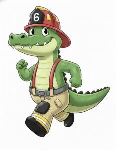 Captain Fleming’s Third Annual Gator Fun Run Logo
