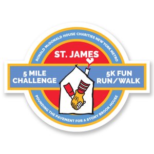 St. James 5 Mile Challenge and 5K Fun Run/Walk Logo