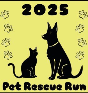 Pet Rescue Run/Walk 5K and 1 Mile Fun Run/Walk Logo