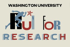 WashU PT Run for Research 5K Run/Walk Logo