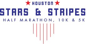 Houston Stars and Stripes Half Marathon, 10K,  5K & Kid's K presented by Houston Methodist Logo