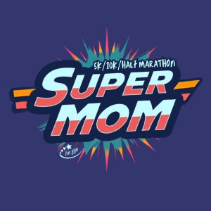 Super Mom 5K/10K/Half Marathon - Las Vegas Logo