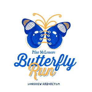 Pilar McLemore Butterfly Run Logo