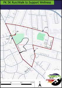 PK5K Wellness Run/Walk Logo