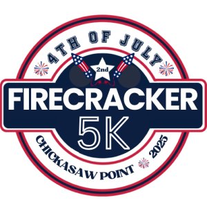 Firecracker 5K at Chickasaw Point Logo