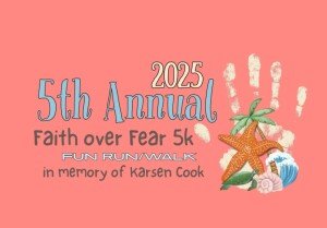 Faith over Fear 5K Logo