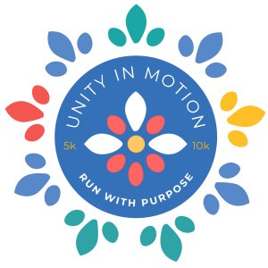 Unity in Motion 5k Race Logo