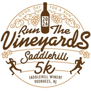 Run the Vineyards Saddlehill Winery 5K Logo