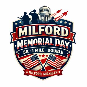Milford Memorial Day Run Logo
