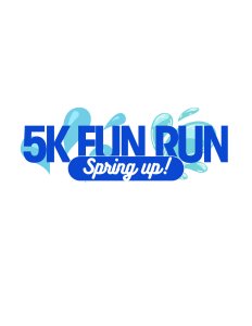 Springboard "Spring up!" 5K Fun Run Logo