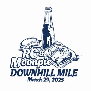 RC and Moonpie Downhill Mile Logo