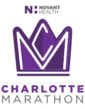 Novant Health Charlotte Marathon Logo