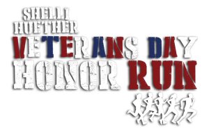 Shelli Huether Veterans Day Honor Run Logo