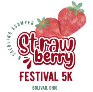 Strawberry Festival 5k Run/Walk Logo