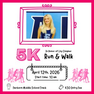 5k Run/Walk for Lily Logo