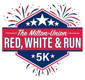 West Milton Red, White & Run 5k Logo