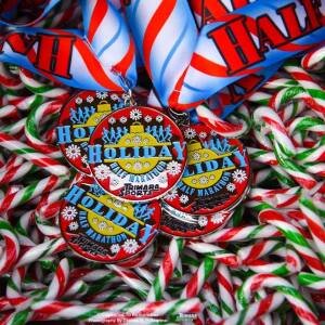 The Holiday Half Marathon! Logo