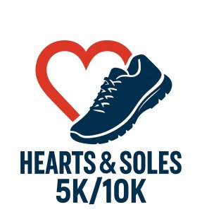 Hearts & Soles 5K/10K Logo