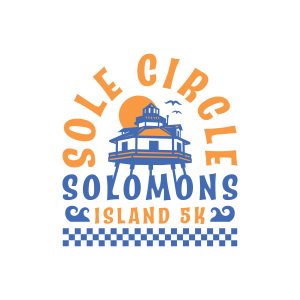 Sole Circle - Solomons Island 5k Logo