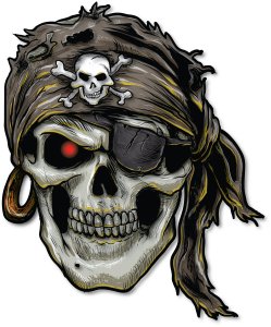 Pirate 5K, 10K & 13.1, Temple, TX (17) Logo