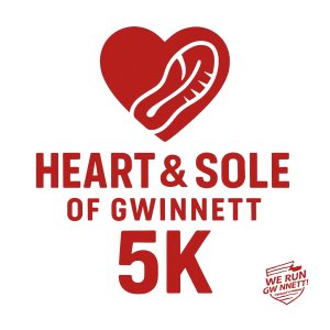 Heart & Sole of Gwinnett 5K Logo