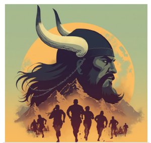 The Joe Lutz North Hill 5K Logo