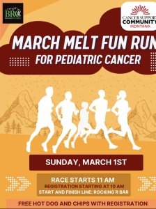 The March Melt Fun Run for Pediatric Cancer
