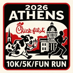 North Alabama Chick-fil-A Race Series: Athens 10K/5K/Fun Run Logo